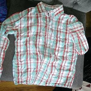 Boy Bella Bliss Button Down Plaid Shirt